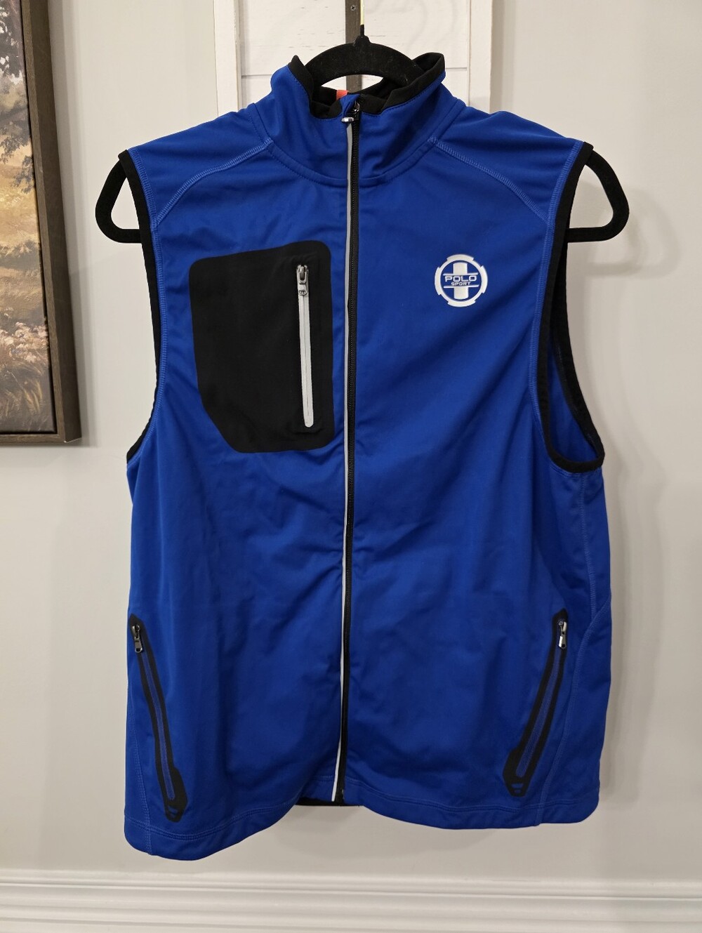 Polo Ralph Lauren Sport Performance Vest Royal Blue Size XL